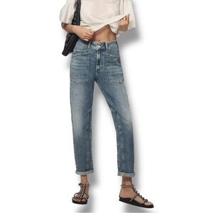 Anthropologie The Wanderer Mid-Rise Relaxed Jeans by Pilcro Size 26